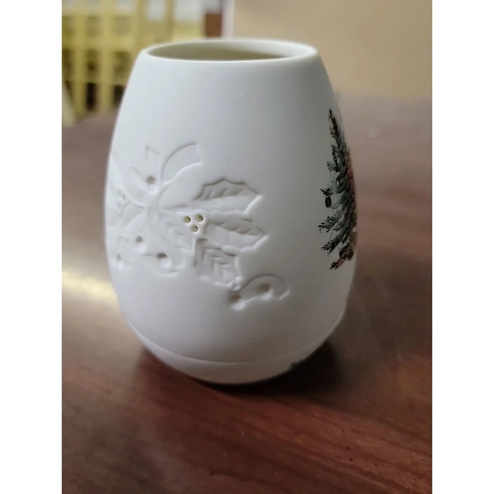Spode, Fairy Light (Lithophane), Christmas Tree Pattern